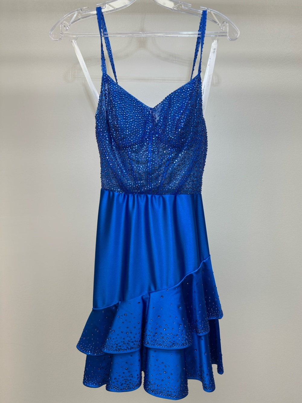 Cobalt Blue Beaded Dress